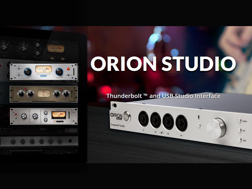 Antelope Audio update l&#039;Orion Studio
