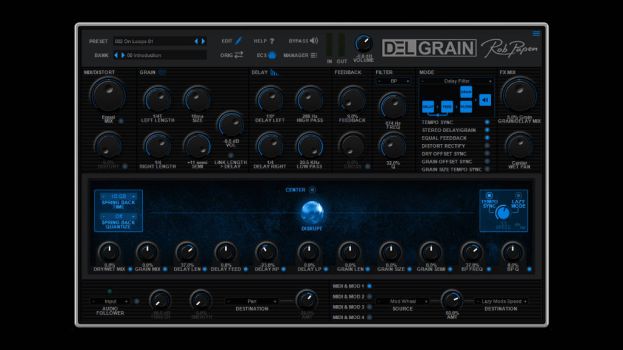 DelGrain : le nouveau d&eacute;lai granulaire de Rob Papen