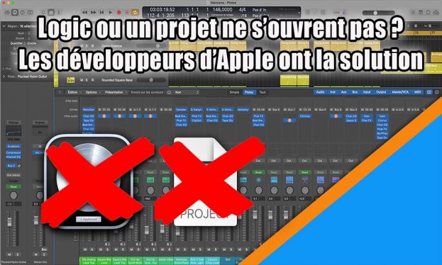 Tutoriel Logic Pro: une solution pour ouvrir Logic ou un projet récalcitrant.