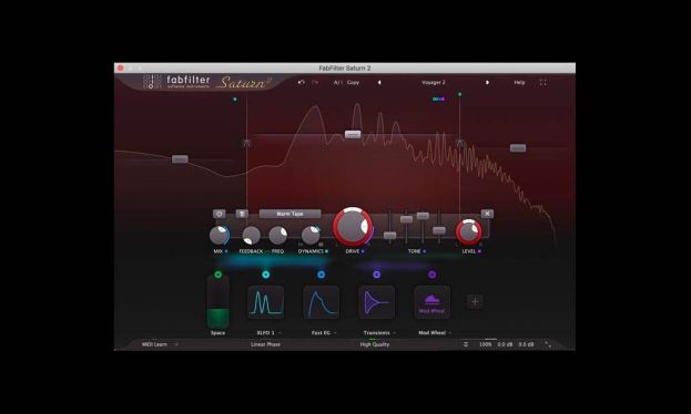 FabFilter upgrade le Saturn