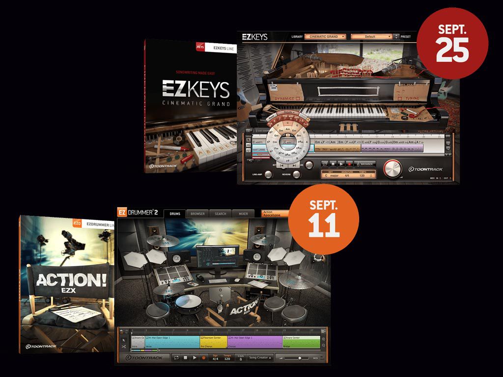 Du nouveau chez Toontrack en septembre !
