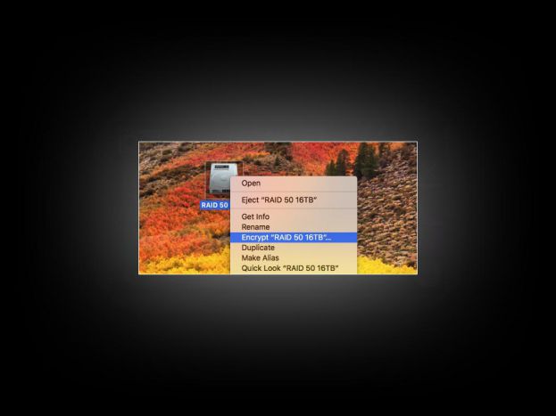 High Sierra, le RAID, et l'APFS