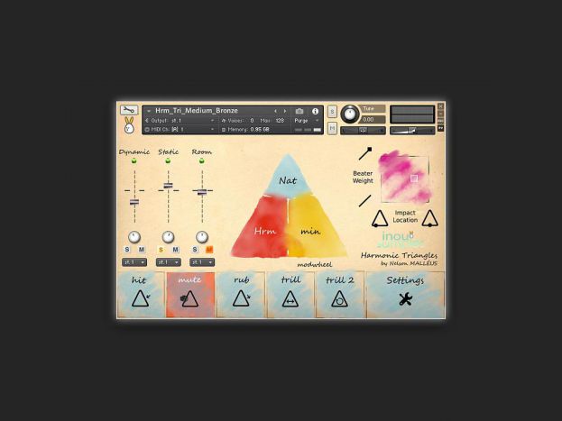 Inou&iuml; Samples Harmonic Triangles