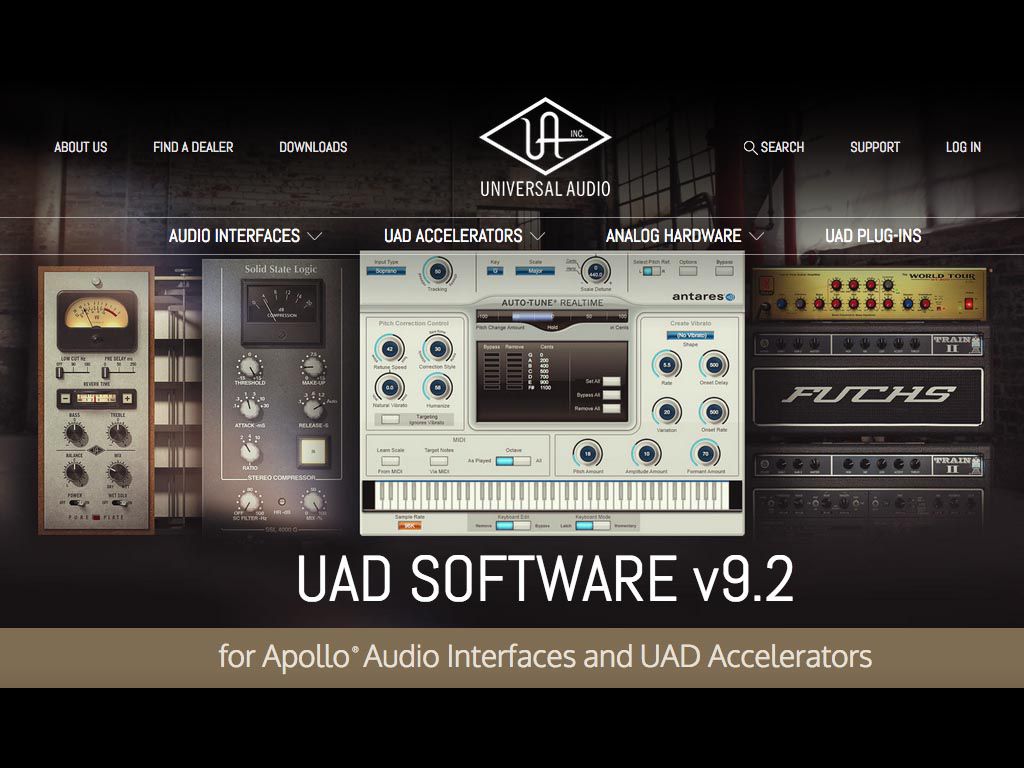 L&#039;UAD Software passe en v9.2