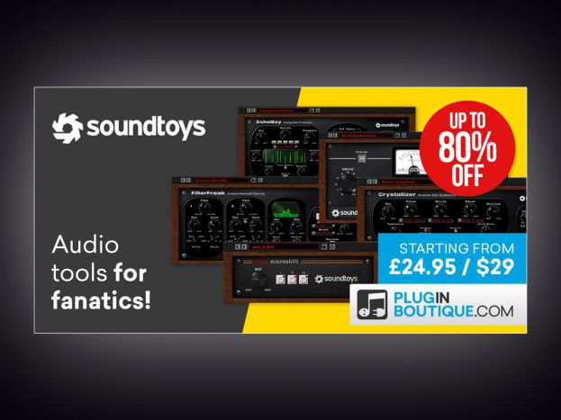 Jusqu'à -80% chez Soundtoys !