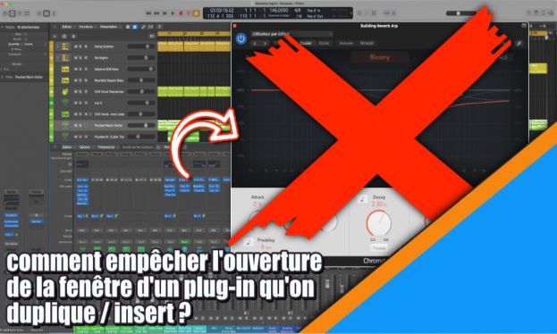 Comment empêcher l&#039;ouverture de la fenêtre d&#039;un plug-in qu&#039;on duplique / insert ?