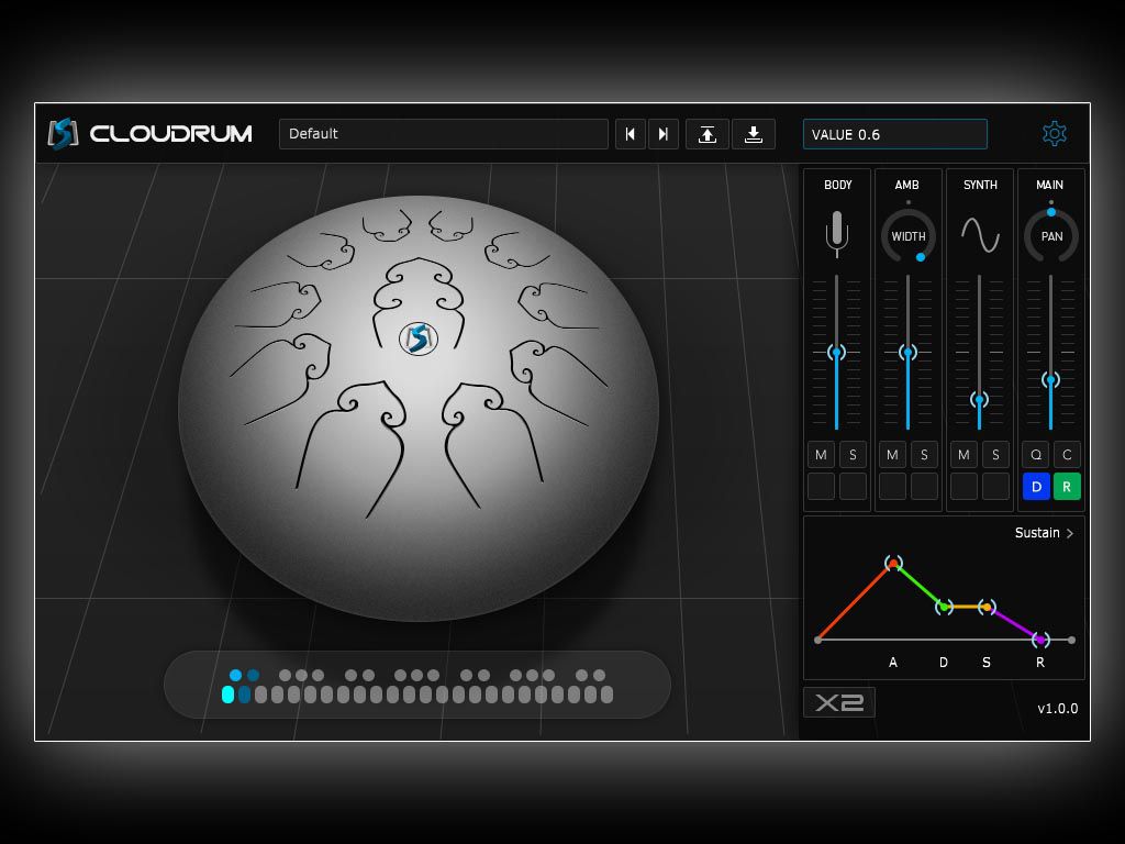 Ample Percussion Cloudrum