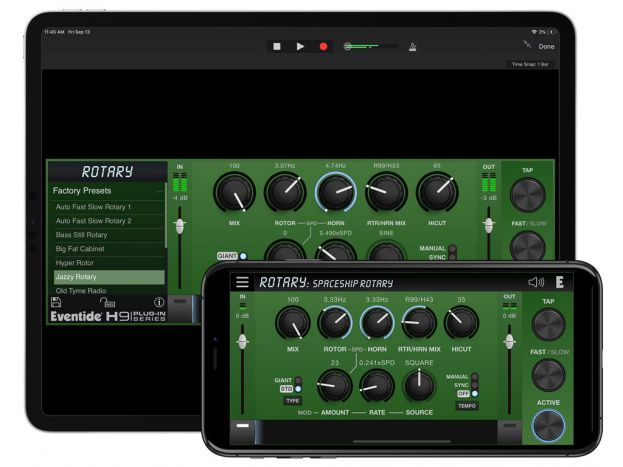 Eventide présente le Rotary Mod for iOS