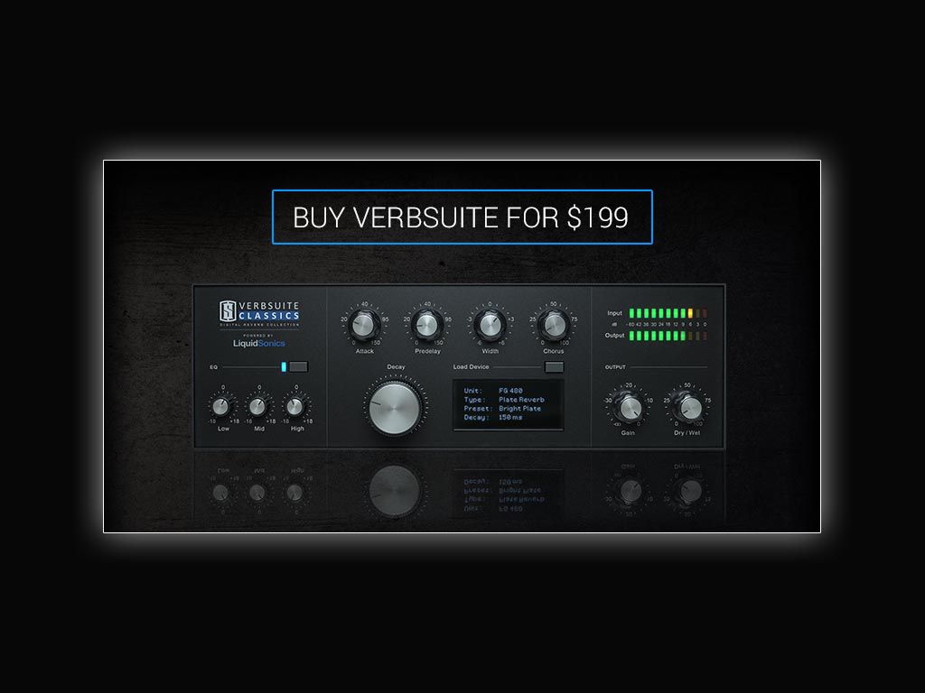 Le plug-in Verbsuite Classics est dispo !