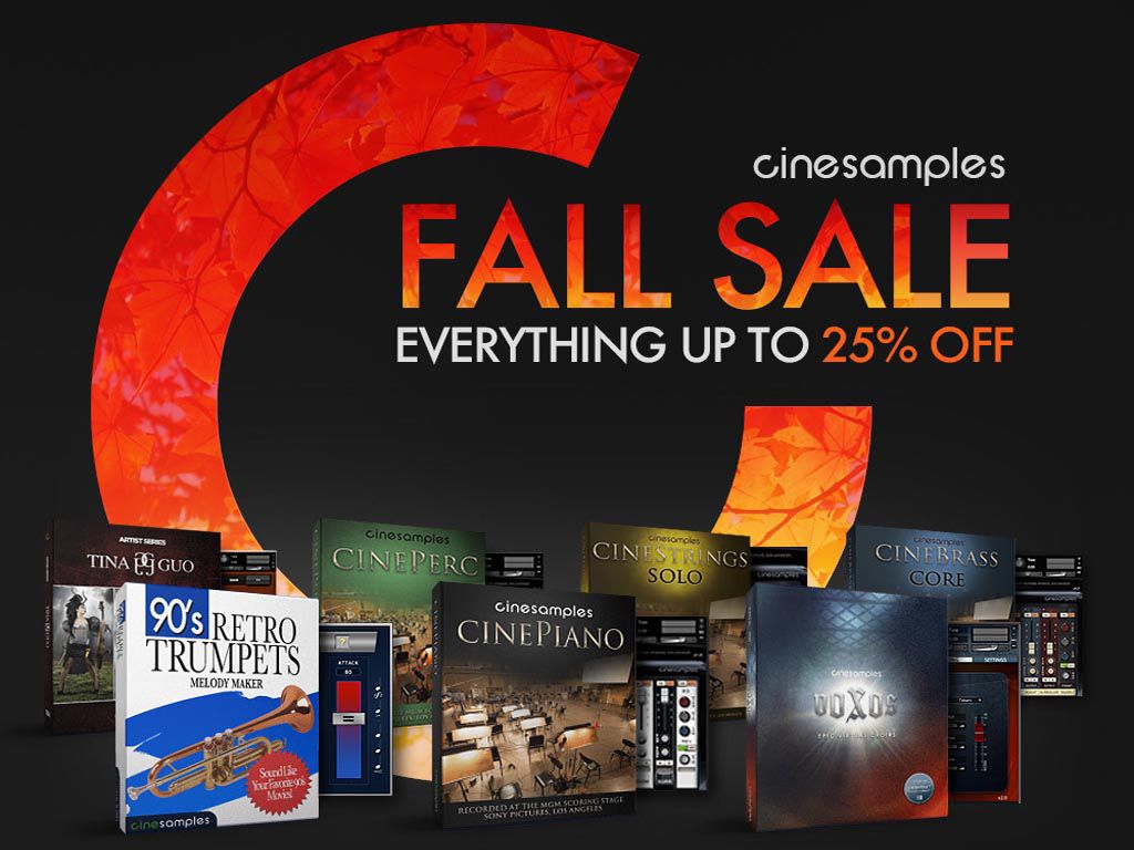 -25% chez Cinesamples