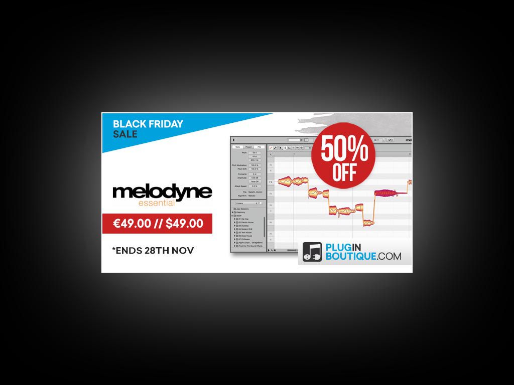 -50% sur Melodyne 4 Essential