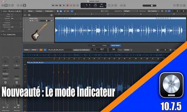 Tutoriel Logic Pro 10.7.5 : le mode indicateur (Hint Mode).