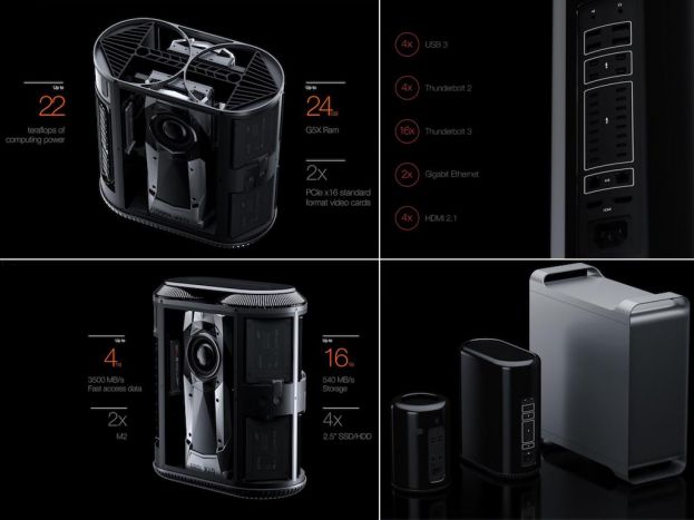 Une vision du futur Mac Pro en 3D !