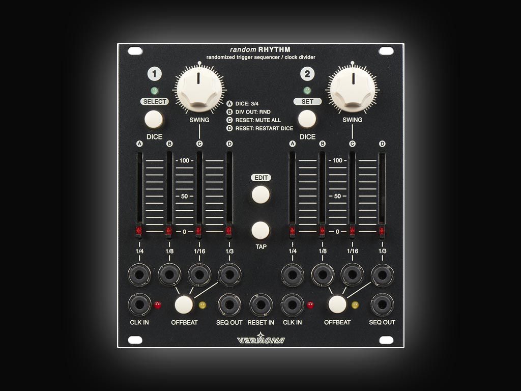 Vermona présente le module &quot;random RYTHM&quot;