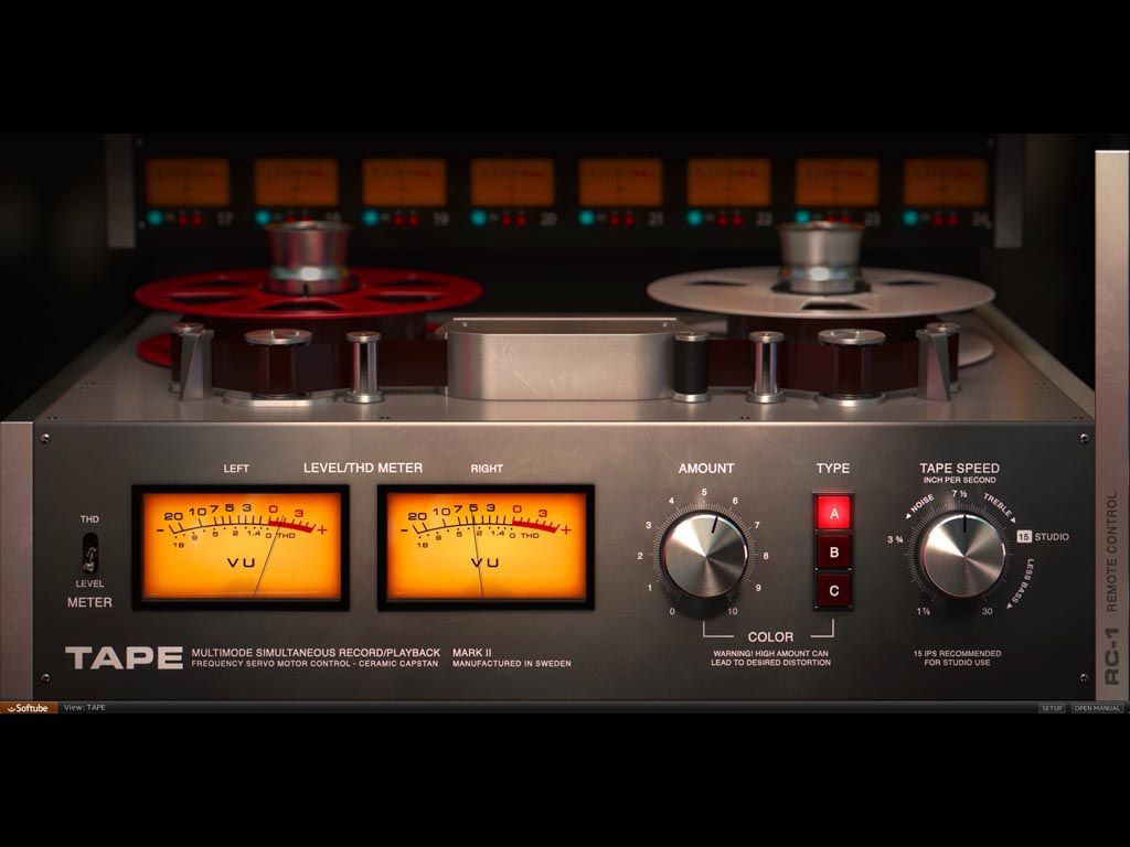 Softube pr&eacute;sente TAPE