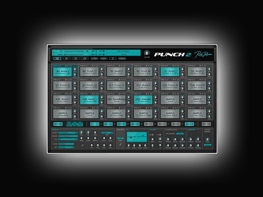 Rob Papen met &agrave; jour Punch 2 !