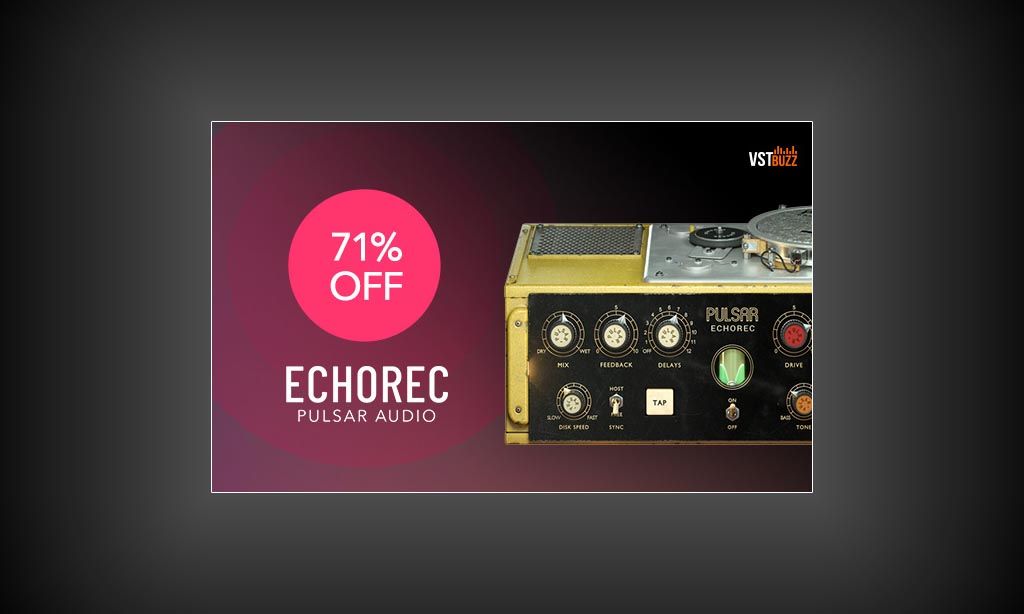 -71% sur l&#039;EchoRec de Pulsar Audio