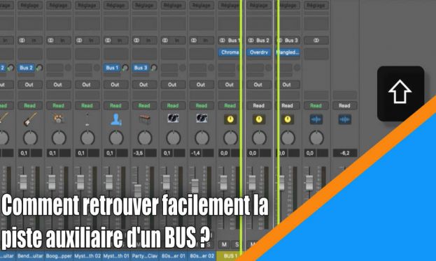 Comment retrouver rapidement la piste auxiliaire de votre BUS ?