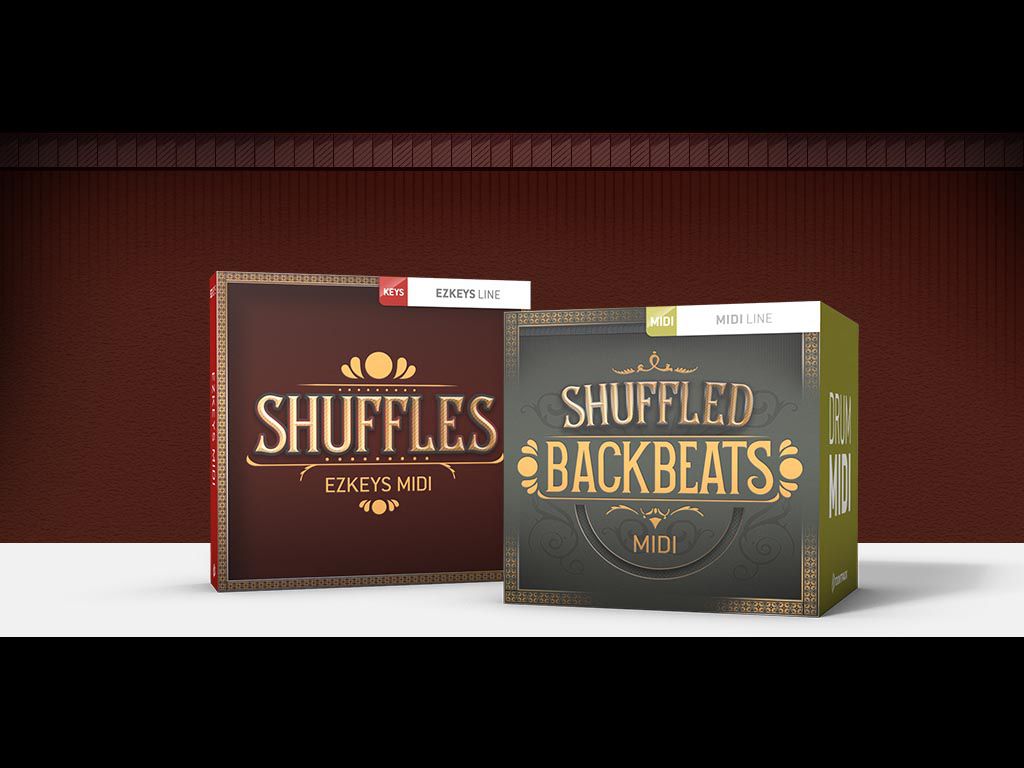 EZKeys Shuffles et Shuffled BackBeat