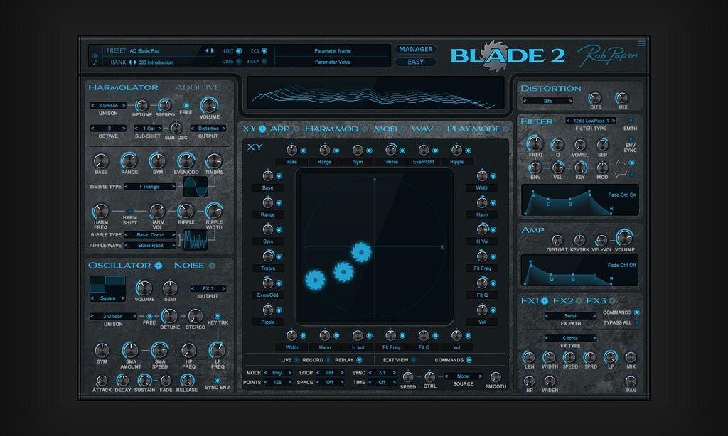 Rob Papen met à jour Blade !