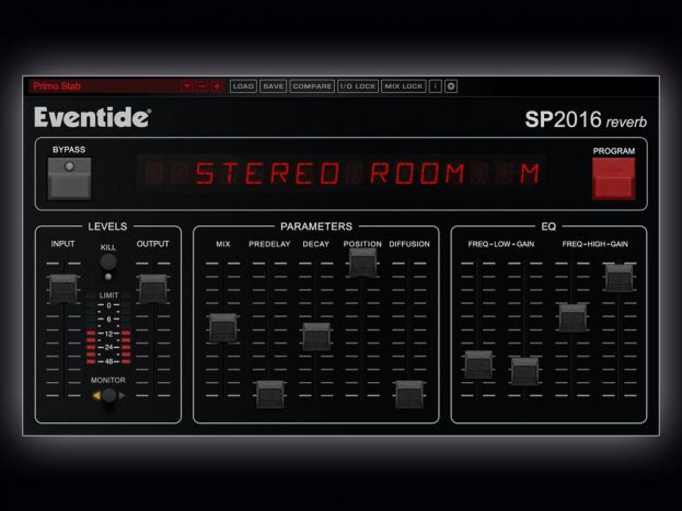 Eventide pr&eacute;sente la SP2016 Reverb au format Plug-in