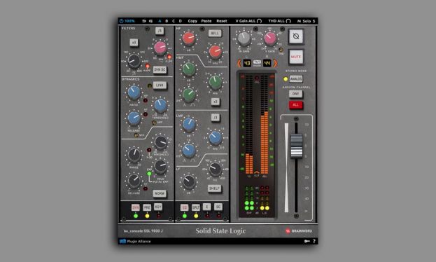 Une SSL 9000 J chez Brainworx !