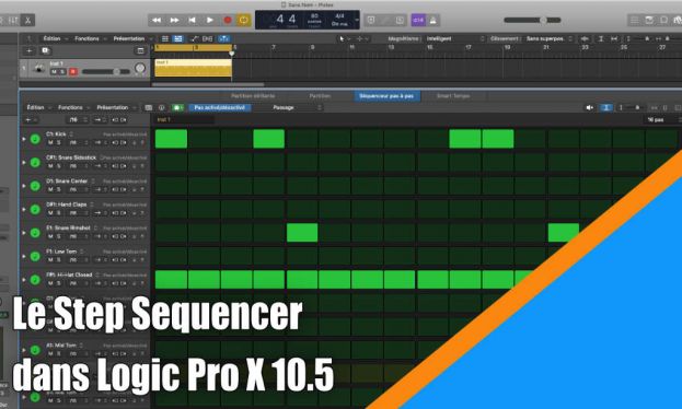 Le Séquenceur pas à pas dans Logic Pro X v10.5
