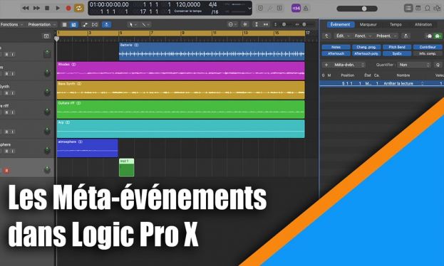 Les méta-événements dans Logic