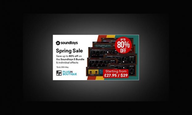 Jusqu'à -80% chez Soundtoys !