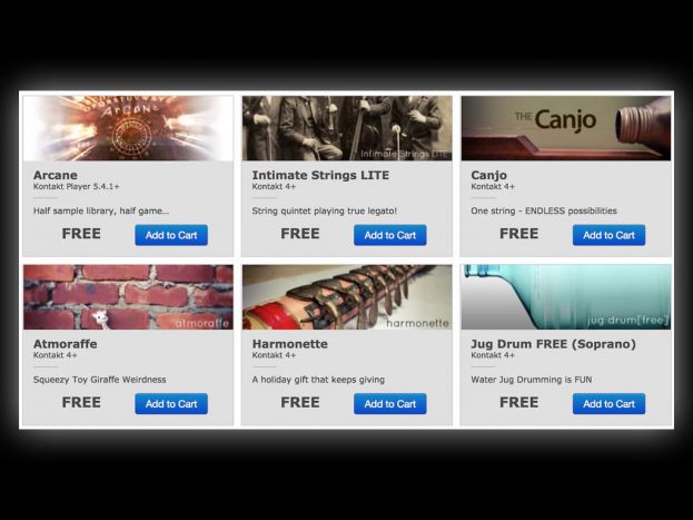 Des instruments Kontakt gratuits !