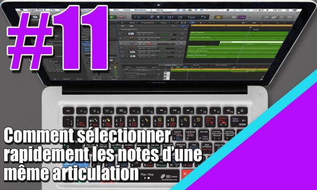 Comment sélectionner rapidement les notes utilisant la même articulation