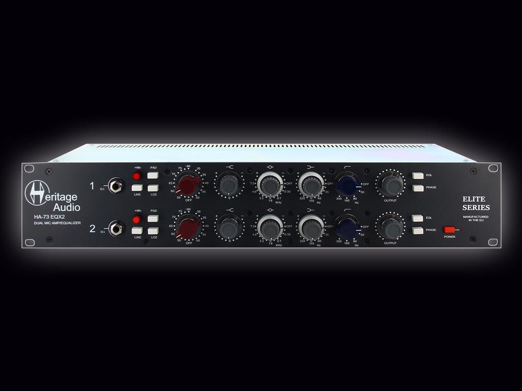 Heritage Audio présente le HA-73EQX2 Elite