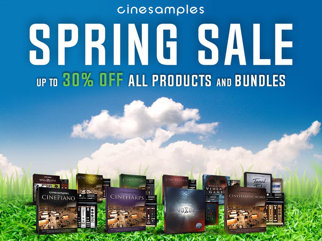 CInesamples fait son Spring Sale