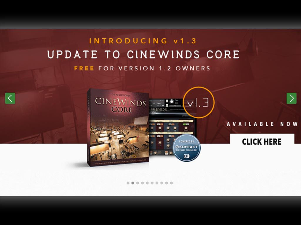 CineWinds passe en v1.3