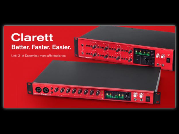 Clarett 8pre et 8pre X en promo