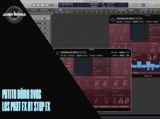 LPX v10.4: petite démo des Phat FX et Step FX