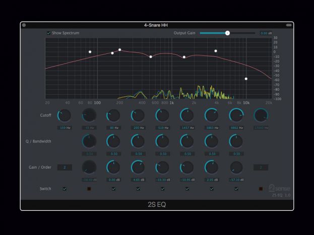 2S EQ 2ndsense Audio