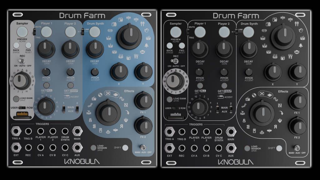 Drum Farm : nouveau module Eurorack chez Knobula
