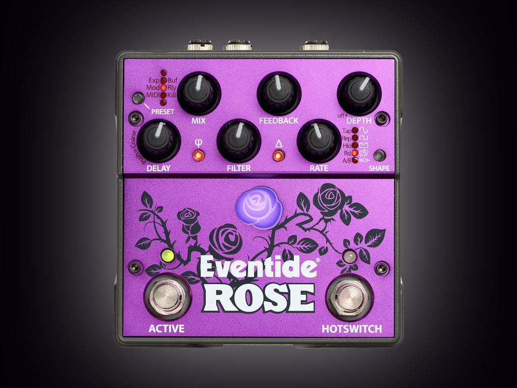 Eventide présente la pédale &quot;Rose&quot;