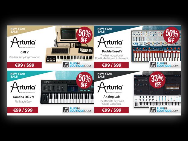 Grosse promo Arturia chez Plugin Boutique