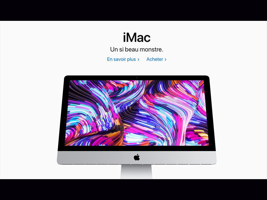 Apple met à jour ses iMacs !