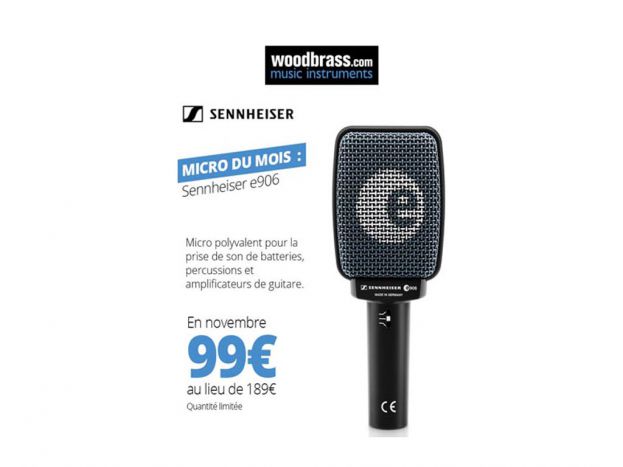 Le Sennheiser e906 à prix cassé !