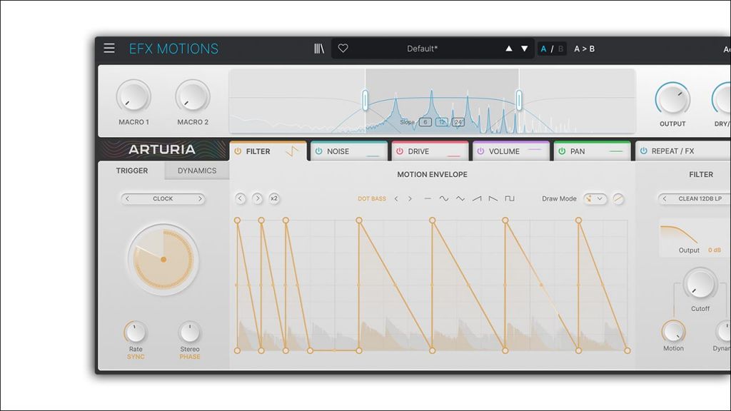 Arturia présente l&#039;Efx MOTIONS