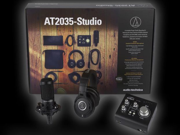 Audio-Technica et Audient présentent l'Essential Studio Kit AT2035-Studio