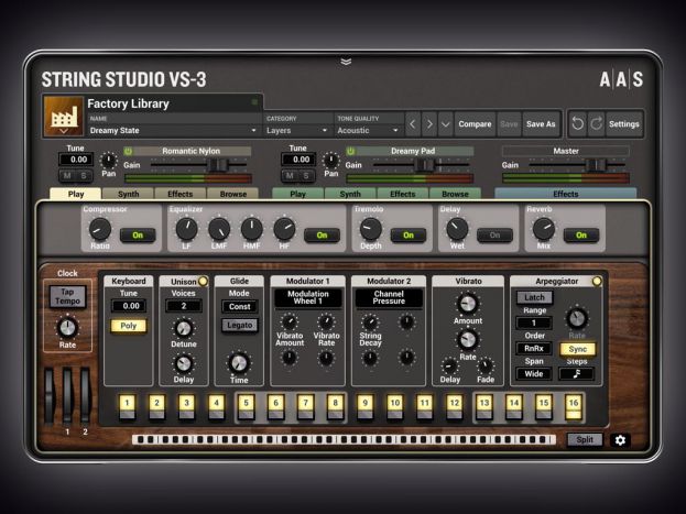 AAS pr&eacute;sente String Studio VS-3