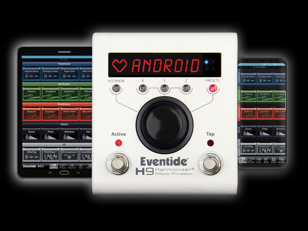 Eventide présente l&#039;application H9 Control sur Android