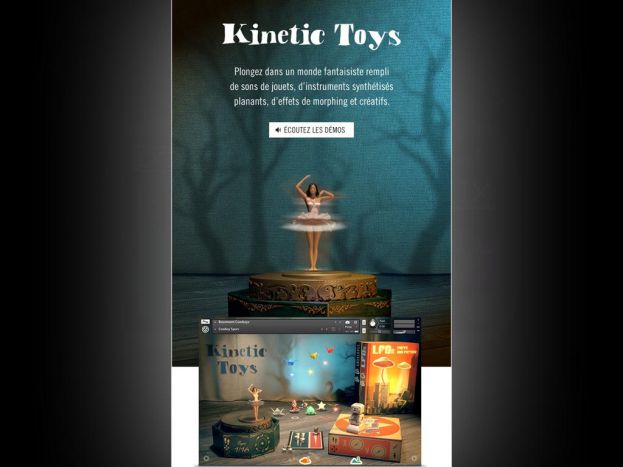 Native Instruments pr&eacute;sente Kinetic Toys