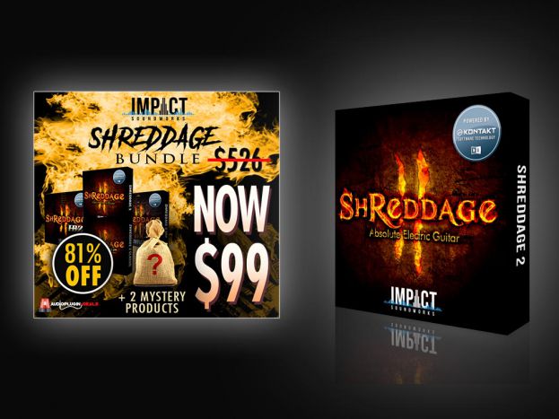 Shreddage 2 et Shreddage Bundle