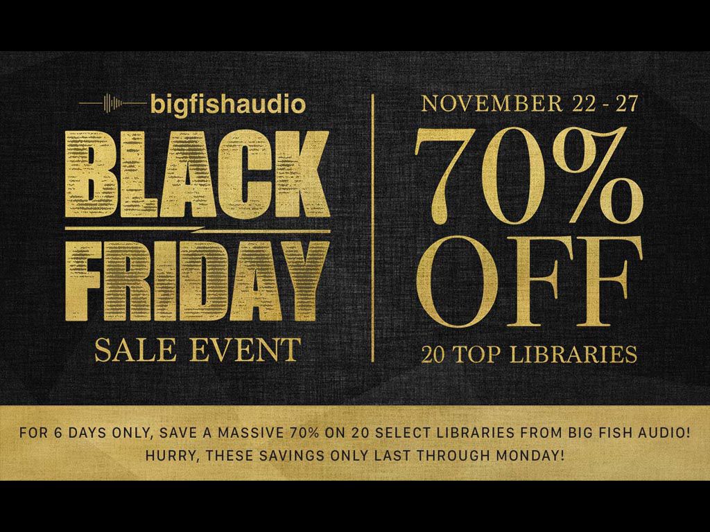 Bigfishaudio fait son Black Friday !