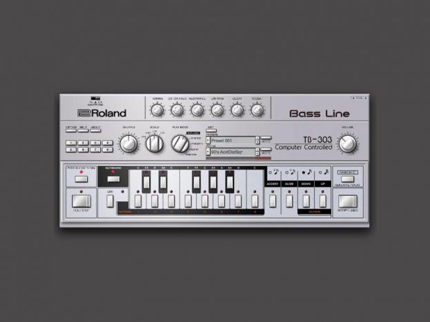 Une TB-303 sur le Cloud de Roland